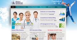 Medical Billing Company - Website Design Sample